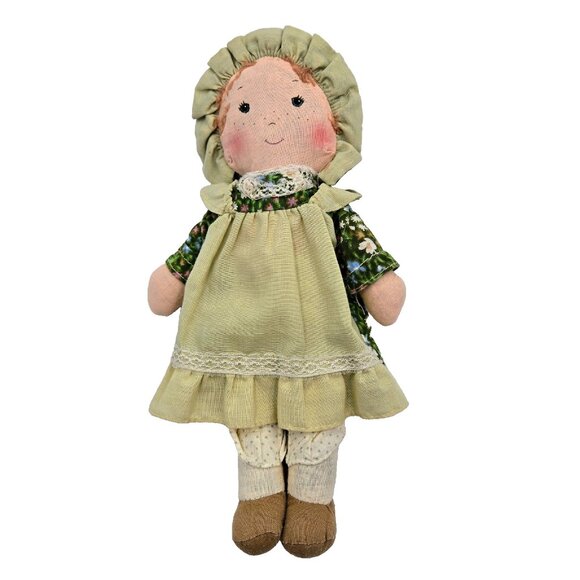 Holly Hobbie’s Friend Amy Knickerbocker Doll Vintage 1970s Cloth Rag Read - Picture 1 of 11
